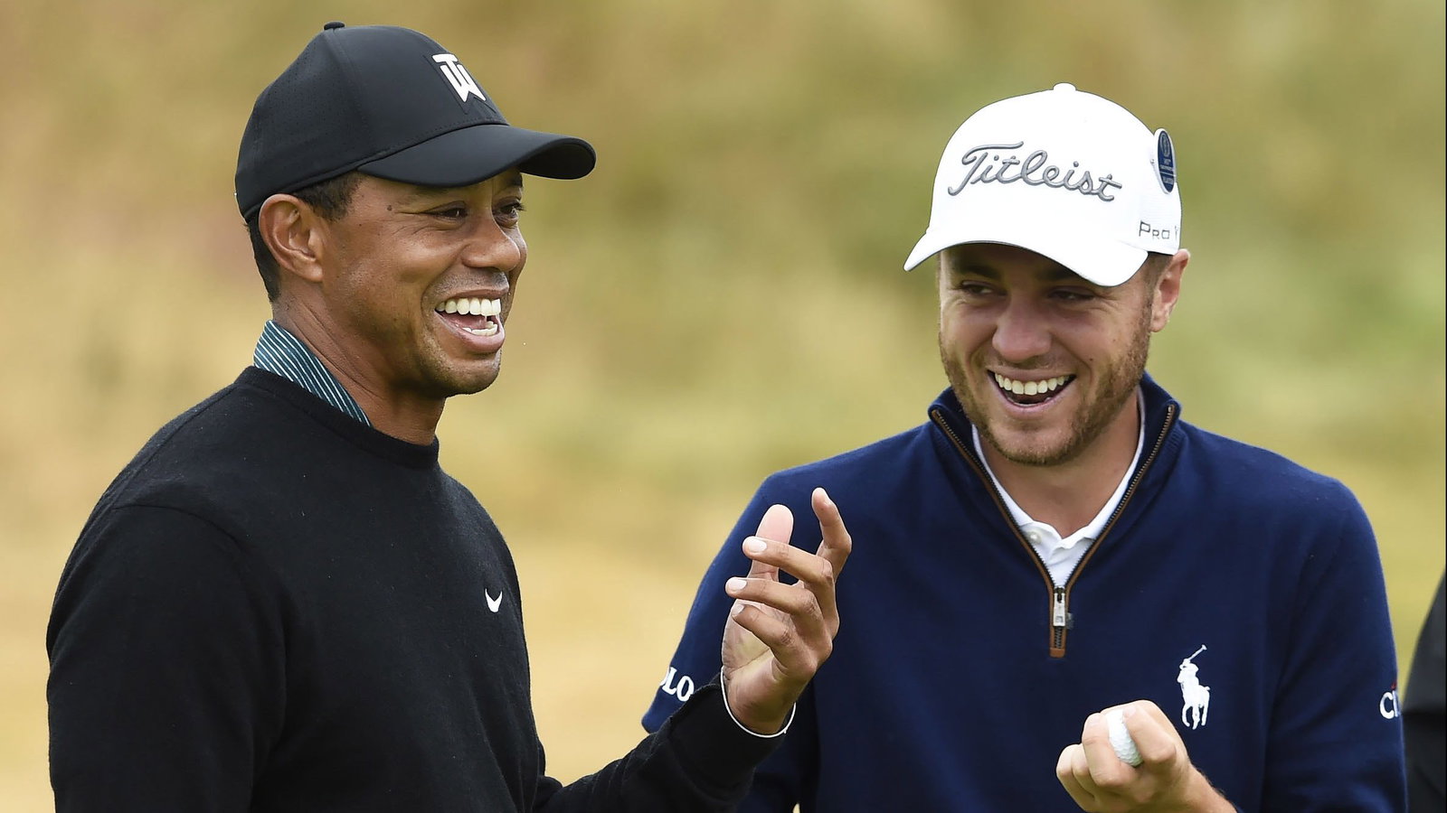 Tiger Woods BURNS Justin Thomas after big drive